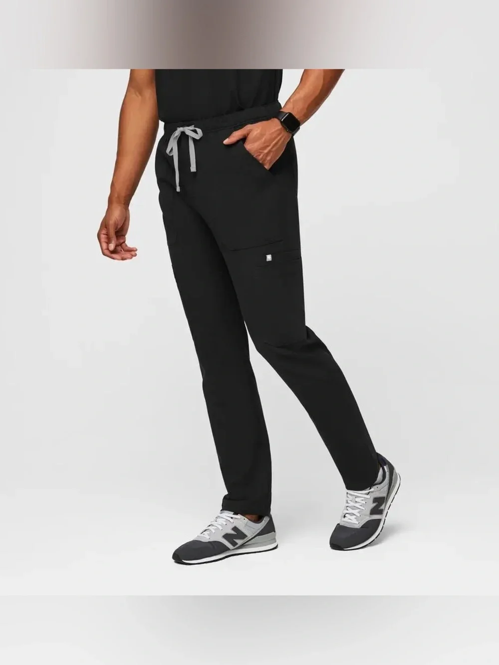 Figs Cairo Straight-Leg Scrub Pant regular length.